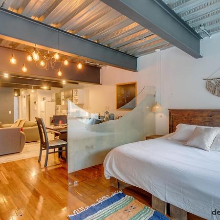 Cozy & Vibrant Loft With Rooftop & Gym In Polanco Mexico City Exterior photo